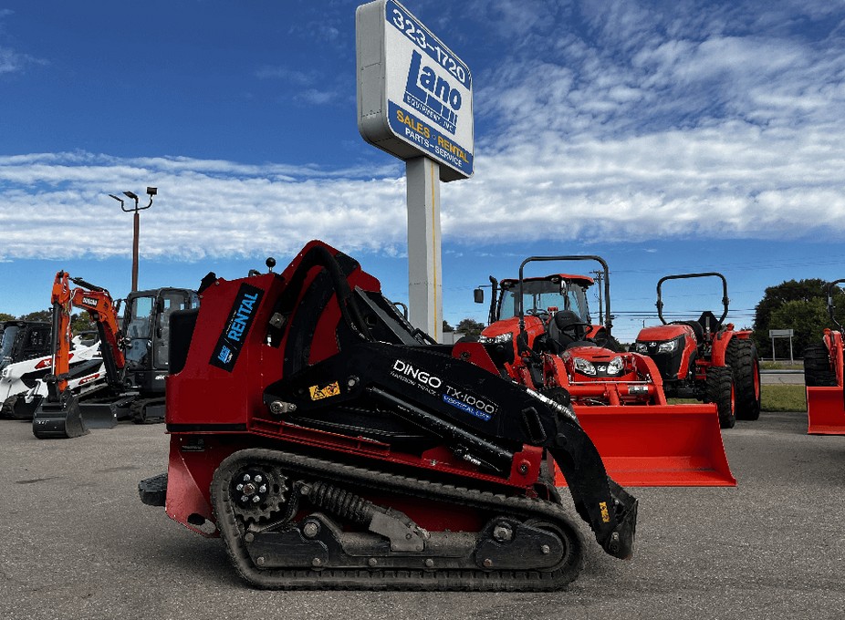 TORO DINGO TX1000 NARROW TRACKS Mini Skid Steer Loader