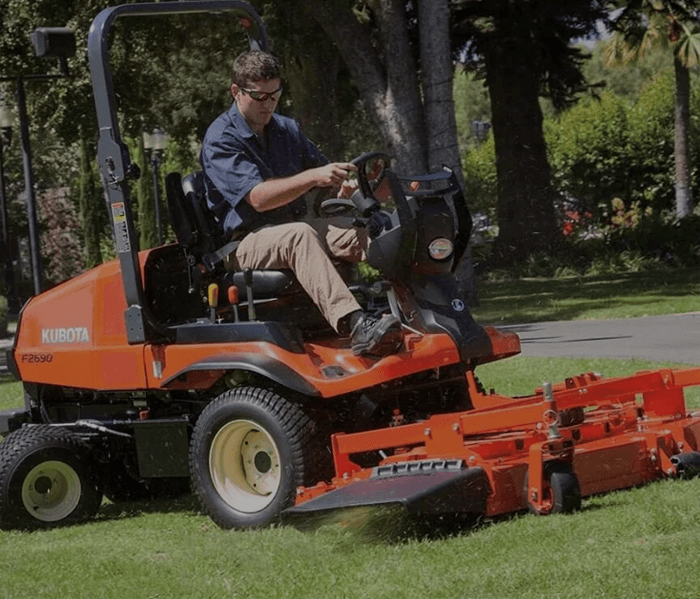 Kubota zero-turn lawn mowers