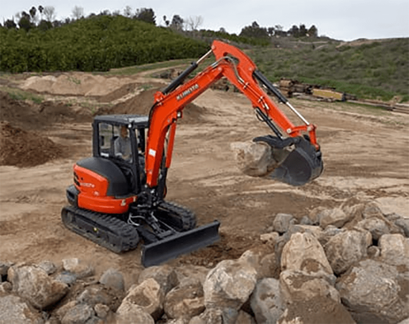 Find the Kubota compact excavator you need, at the most competitive prices.