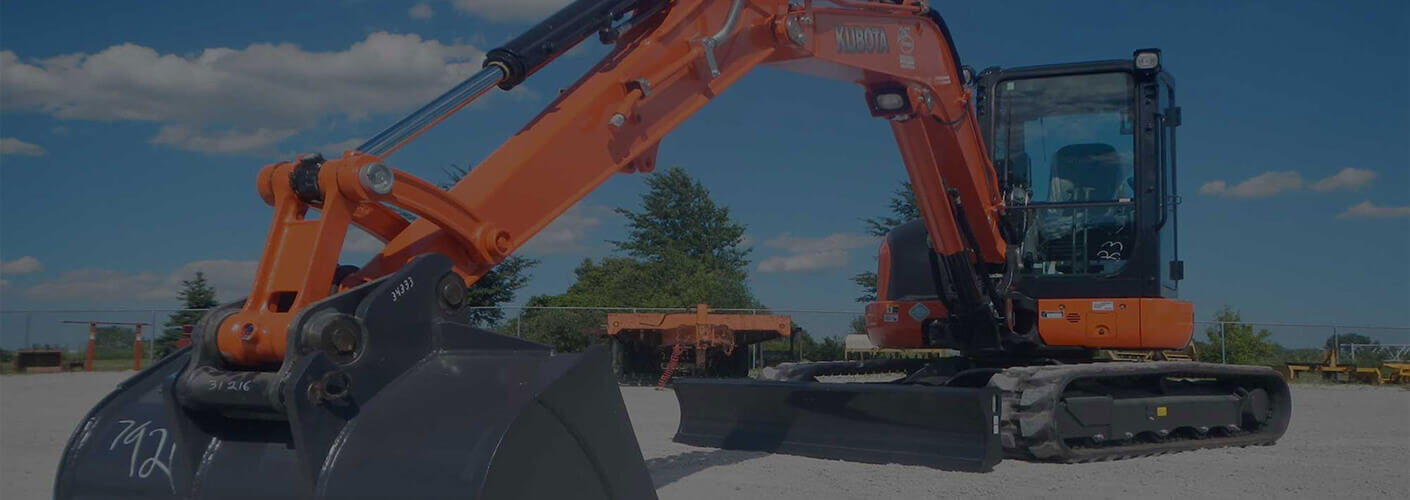 New and used Kubota excavators for sale.