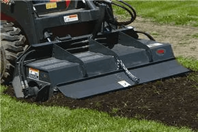 Skid steer breaker attachment