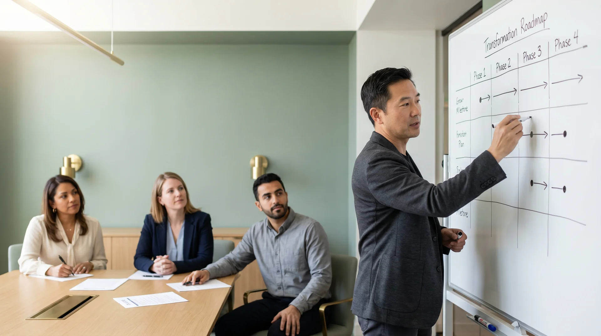 A 90 day strategy roadmap laid out as swimlanes with quantified lift estimates per initiative A 90 day strategy roadmap laid out as swimlanes with quantified lift estimates per initiative