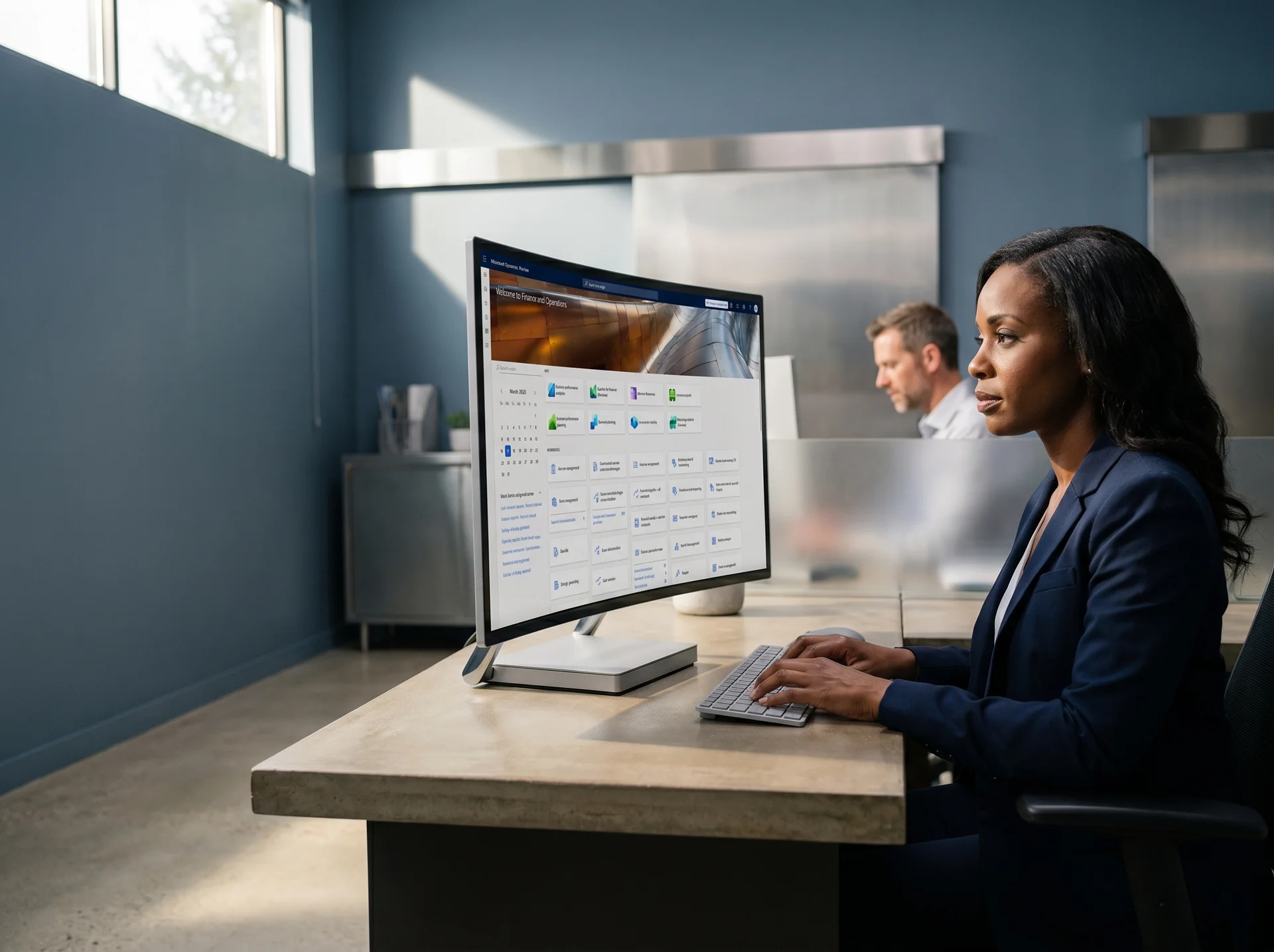 Microsoft Dynamics 365 platform consulting dashboard