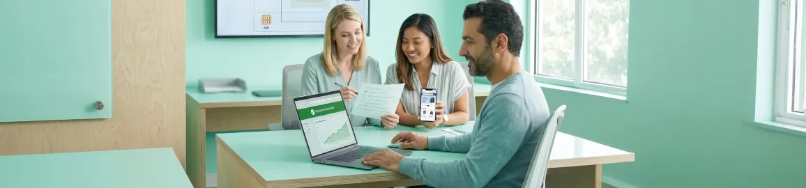 Development team reviewing B2B platform launch on multiple devices, focused testing session, natural light Development team reviewing B2B platform launch on multiple devices, focused testing session, natural light