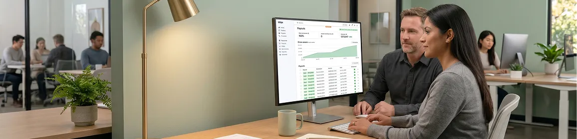 Operations team manually reconciling Stripe payment data against order records in spreadsheets Operations team manually reconciling Stripe payment data against order records in spreadsheets