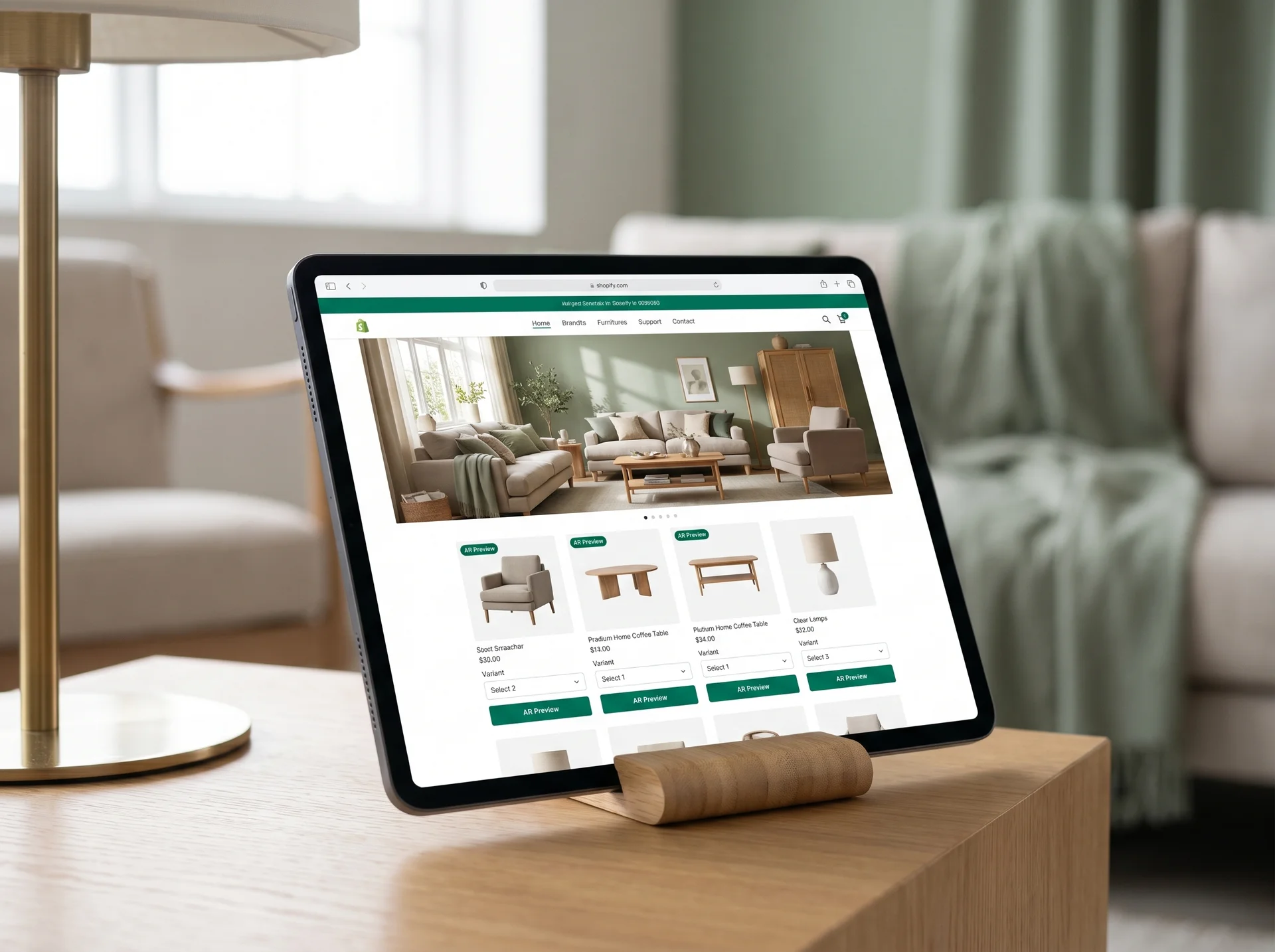 Shopify home and furniture brand product catalog Shopify home and furniture brand product catalog